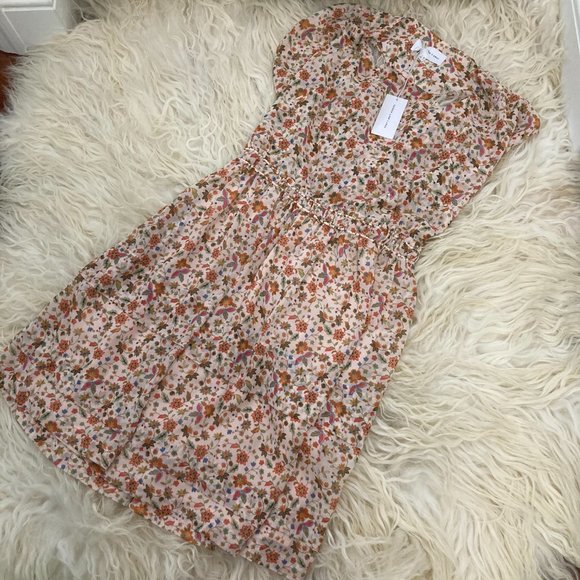 Derek Lam Dresses & Skirts - DEREK LAM Floral Print Knee-Length Dress